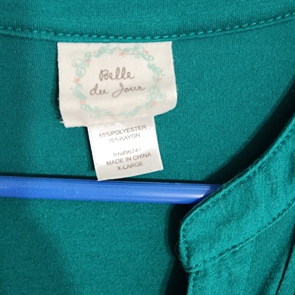Teal-green Tunic - Picture 4 of 4